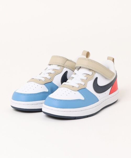 セール】NIKE ナイキ 17-22(H)COURT BOROUGH LOW (PS) コート