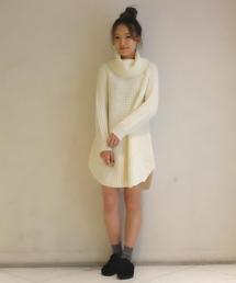 Another Edition | ローゲージワッフルワンピース/AEBC AC/W LGG ワッフル OP(ワンピース)