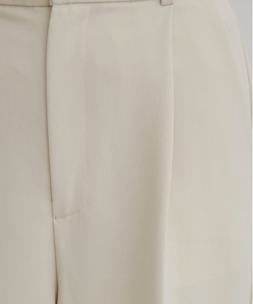 ANGIE(アンジー)の「ハイウエスト センタープレス スラックスパンツ(スラックス・レディース・杢グレー/ブラック/アイボリー・LARGE/MEDIUM/SMALL)」の11枚目の写真