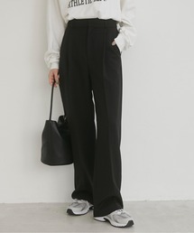 ANGIE（アンジー）の「ハイウエスト センタープレス スラックスパンツ（スラックス）」