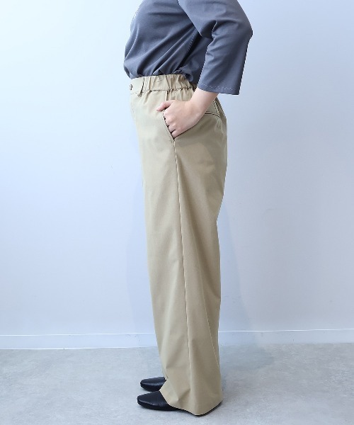 leswel(レスウェル)の「【L~5L 大きいサイズ】ストレッチワイドパンツ(その他パンツ・レディース・キャメル/ネイビー・LL/3L/4L/5L/L)」の15枚目の写真