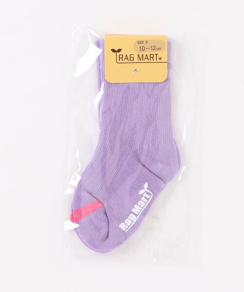 RAGMART（ラグマート）の「ソックス（ソックス/靴下・キッズ・ブルー/オレンジ/ピンク/グリーン/パープル・L/M/S）」の4枚目の写真