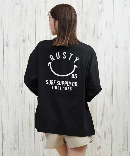 RUSTY/ラスティー 水着 4点セット ブラトップ ショーツ ロンT
