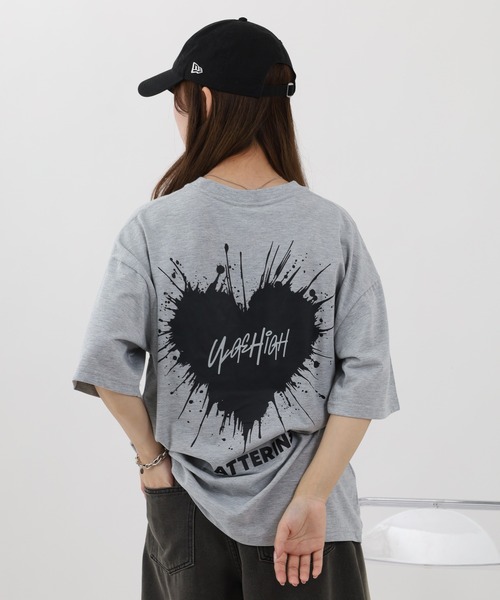 FUNALIVE(ファンアライブ)の「ワンポイント刺繍 ワイドTシャツ(Tシャツ/カットソー・メンズ・ホワイト/ブラック/ネイビー/インディゴブルー/ライトブラック/スミクロ/ホワイト系その他2/ホワイト系その他3/ホワイト系その他4/ホワイト系その他5/ブラック系その他2/ブラック系その他3/ブラック系その他4/ブラック系その他5/杢グレー/ホワイト系その他6/ブラック系1・LL/M/L)」の16枚目の写真