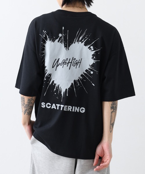 FUNALIVE(ファンアライブ)の「ワンポイント刺繍 ワイドTシャツ(Tシャツ/カットソー・メンズ・ホワイト/ブラック/ネイビー/インディゴブルー/ライトブラック/スミクロ/ホワイト系その他2/ホワイト系その他3/ホワイト系その他4/ホワイト系その他5/ブラック系その他2/ブラック系その他3/ブラック系その他4/ブラック系その他5/杢グレー/ホワイト系その他6/ブラック系1・LL/M/L)」の14枚目の写真