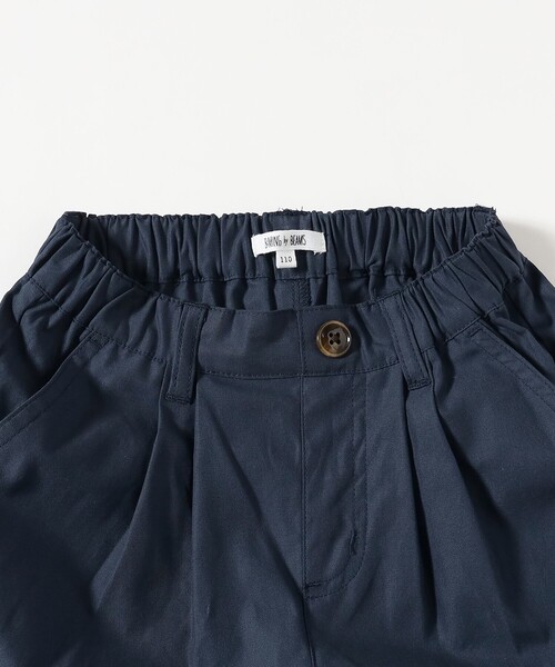 B:MING by BEAMS（ビーミングバイビームス）の「ツータック ショート パンツ 2025SS（100～140cm）（その他パンツ・キッズ・ネイビー/ベージュ/グリーン・100/140/130/110/120）」の10枚目の写真