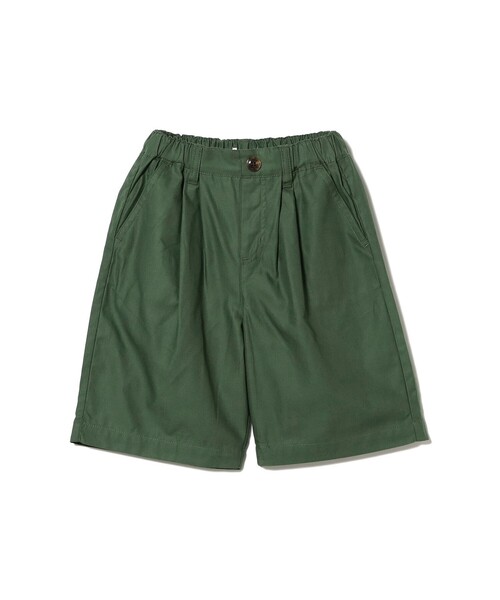 B:MING by BEAMS（ビーミングバイビームス）の「ツータック ショート パンツ 2025SS（100～140cm）（その他パンツ・キッズ・ネイビー/ベージュ/グリーン・100/140/130/110/120）」の16枚目の写真