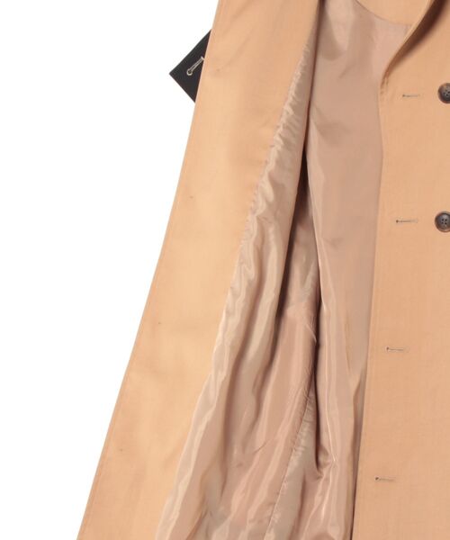 Three Four Time（ｽﾘｰﾌｫｰﾀｲﾑ）の「バイカラートレンチコート（トレンチコート・レディース・ベージュ・FREE）」の16枚目の写真
