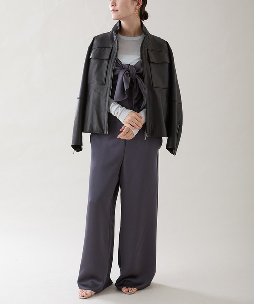 追加》Sheer twist cotton crew（Tシャツ/カットソー）｜VERMEIL