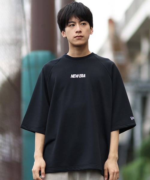 NEW ERA(ニューエラ)の「NEW ERA/ニューエラ 半袖Tシャツスウェット ワンポイント 速乾 14410162/14410163(スウェット・メンズ・ブラック/ベージュ・L/XXL/M/XL)」の12枚目の写真