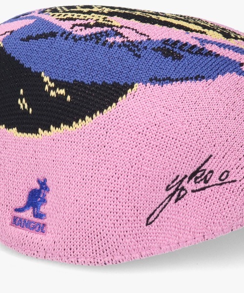 KANGOL(カンゴール)の「KANGOL×TADANORI YOKOO TROPIC 504 / カンゴール(ハンチング/ベレー帽・レディース・ピンク・SMALL/MEDIUM/LARGE/X-LARGE/XX-LARGE)」の10枚目の写真