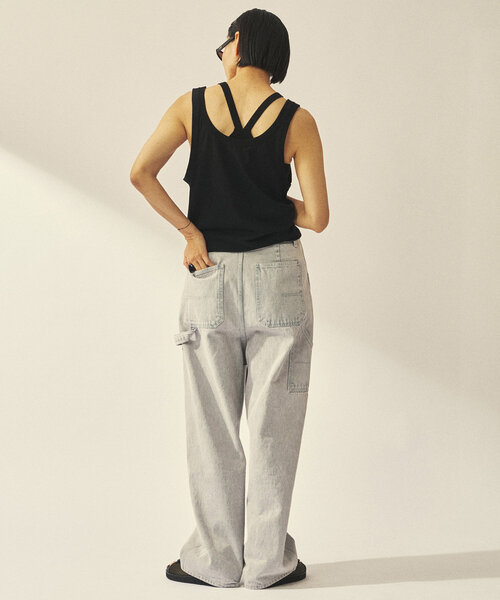 Whim Gazette(ウィムガゼット)の「【GEMINI】レイヤードノースリニット(ニット/セーター・レディース・ブラウン/ブラック・FREE)」の22枚目の写真