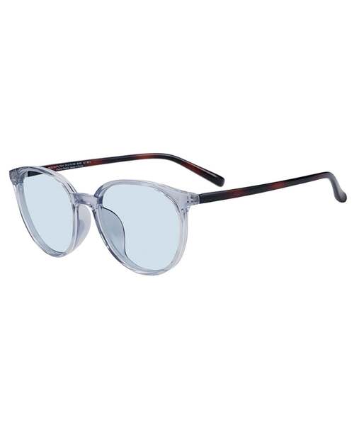 Zoff（ゾフ）の「ウェリントン型 サングラス｜軽量素材｜カラーレンズ｜紫外線対策 UVカット｜ユニセックス｜Zoff｜CLASSIC (クラシック)（サングラス・レディース・ブラウン系その他5/ブラック/ブラック系その他/ライトグレー系/クリアブルー/アイボリー/ライトグリーン/ピンク・FREE）」の11枚目の写真
