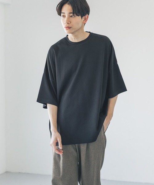 LOWRYS FARM(ローリーズファーム)の「TRPUドルマンTシャツSS 325603(Tシャツ/カットソー・レディース・ホワイト/ブラック/ブラウン/イエロー/オレンジ/パープル・MEDIUM/LARGE/SMALL)」の2枚目の写真