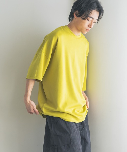 LOWRYS FARM(ローリーズファーム)の「TRPUドルマンTシャツSS 325603(Tシャツ/カットソー・レディース・ホワイト/ブラック/ブラウン/イエロー/オレンジ/パープル・MEDIUM/LARGE/SMALL)」の8枚目の写真