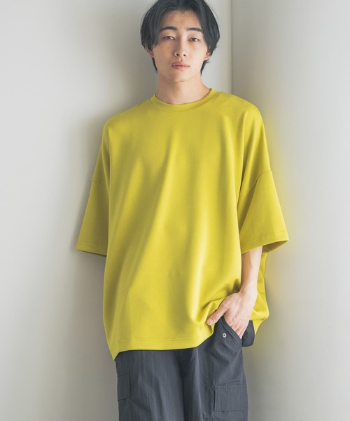 LOWRYS FARM(ローリーズファーム)の「TRPUドルマンTシャツSS 325603(Tシャツ/カットソー・レディース・ホワイト/ブラック/ブラウン/イエロー/オレンジ/パープル・MEDIUM/LARGE/SMALL)」の9枚目の写真