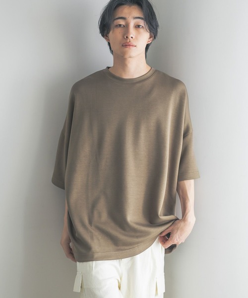 LOWRYS FARM(ローリーズファーム)の「TRPUドルマンTシャツSS 325603(Tシャツ/カットソー・レディース・ホワイト/ブラック/ブラウン/イエロー/オレンジ/パープル・MEDIUM/LARGE/SMALL)」の15枚目の写真