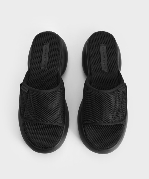 CHARLES & KEITH(チャールズ & キース)の「プラットフォーム スポーツサンダル(サンダル・レディース・ブラック系その他2/マルチ・22.5cm/23cm/23.5cm/24.5cm/25cm/25.5cm/26.5cm)」の10枚目の写真