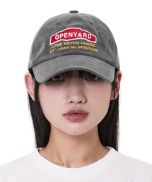 【きれいめファッション51選】上品さと清潔感をキープし OY/オーワイ』 BLOOM LOGO CAP/ブルームロゴキャップ（キャップ 帽子