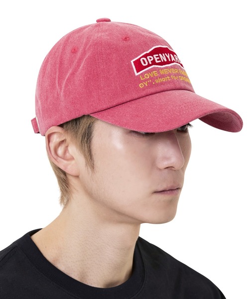 ★OY★RUGGED LOGO CAP - RED★正規品/韓国直送料込/人気 OY/オーワイ』 RUGGED LOGO CAP/ラギッドロゴキャップ OY│A'GEM