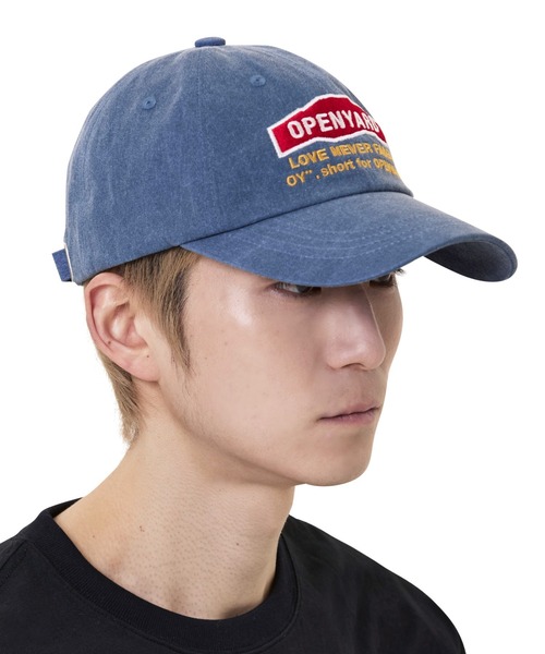 ★OY★RUGGED LOGO CAP - NAVY★正規品/韓国直送料込/人気 OY/オーワイ』 RUGGED LOGO CAP/ラギッドロゴキャップ OY│A'GEM