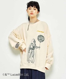 MEDE19F | ＭＥＤＥ１９Ｆ　ＳＴＡＲ　ＷＡＲＳ　クラフト感ただようダース・ベーダー／スウェット〈クリーム〉(スウェット)