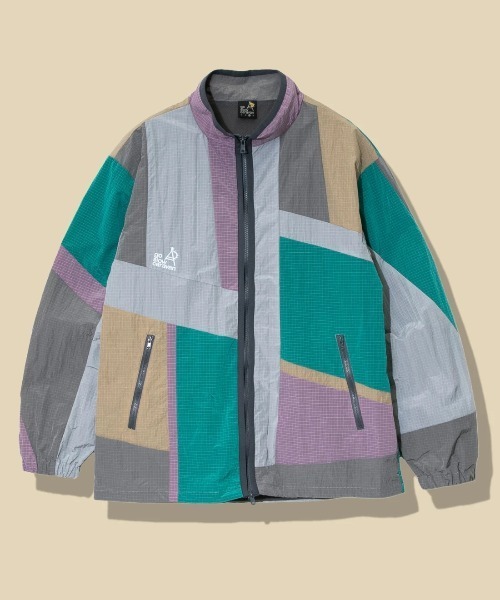 go slow caravan（ゴースローキャラバン）の「ナイロンリップパッチワークブルゾン（ブルゾン・メンズ・その他2/その他1・MEDIUM/LARGE/X-LARGE）」の2枚目の写真