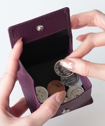 STYLE＝（スタイルイコール）の「【STYLE=】コインケース 小銭入れ イタリアの老舗 タンナー 本革 高級 素材 シュリンクレザー 上質 上品（コインケース）」