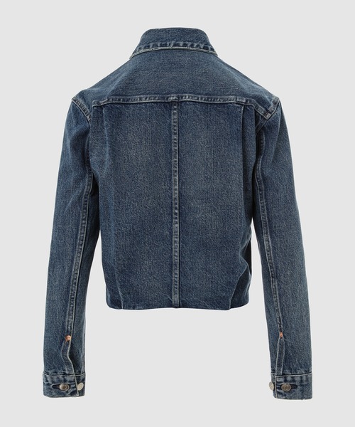 TANAKA（タナカ）の「THE JEAN JACKET（デニムジャケット・レディース・ブルー・XS/XXXS）」の2枚目の写真