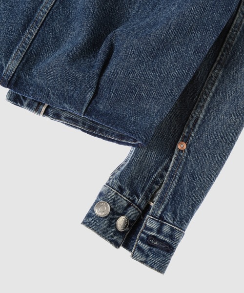 TANAKA（タナカ）の「THE JEAN JACKET（デニムジャケット・レディース・ブルー・XS/XXXS）」の8枚目の写真