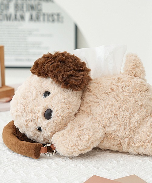 セール】アニマルモチーフ ぬいぐるみ コンパクト ティッシュカバー