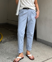【美脚効果抜群】さらひやプラスジップレスパンツ