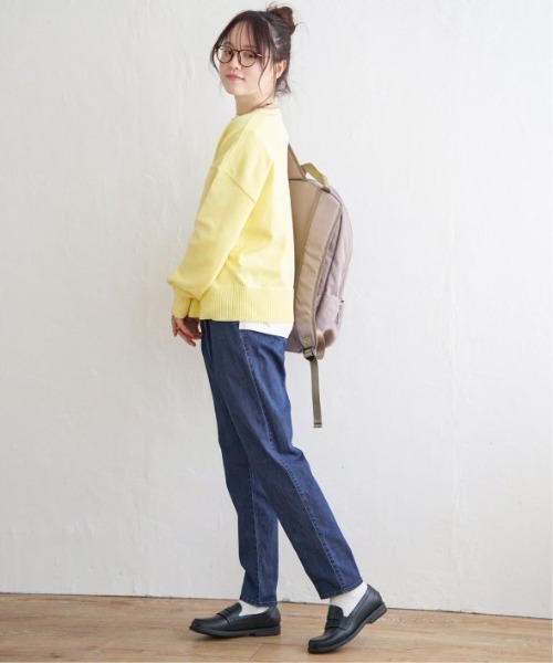 LBC(エルビーシー)の「【美脚効果抜群】さらひやプラスジップレスパンツ(その他パンツ・レディース・ネイビー/ホワイト/ブルー/ブラック/ダークオリーブ・S/M/L)」の8枚目の写真