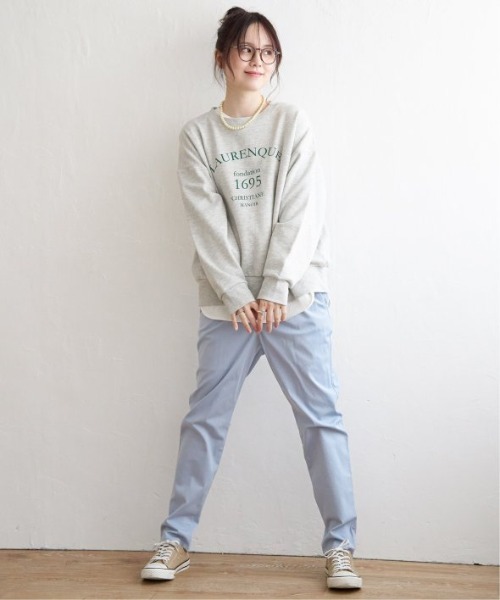 LBC(エルビーシー)の「【美脚効果抜群】さらひやプラスジップレスパンツ(その他パンツ・レディース・ネイビー/ホワイト/ブルー/ブラック/ダークオリーブ・S/M/L)」の16枚目の写真