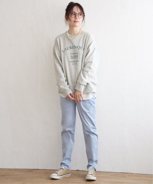 LBC(エルビーシー)の「【美脚効果抜群】さらひやプラスジップレスパンツ(その他パンツ・レディース・ネイビー/ホワイト/ブルー/ブラック/ダークオリーブ・S/M/L)」の17枚目の写真