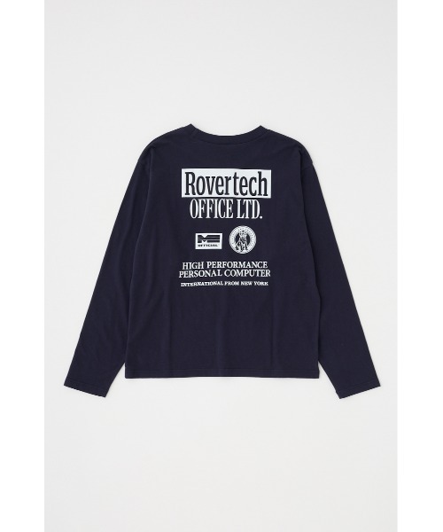MOUSSY(マウジー)の「COMPANY ロングスリーブTシャツ(Tシャツ/カットソー・レディース・ホワイト/ネイビー/杢グレー・FREE)」の5枚目の写真