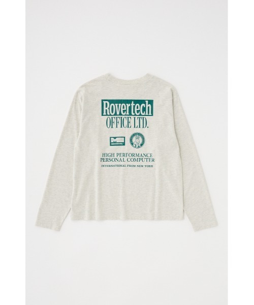 MOUSSY(マウジー)の「COMPANY ロングスリーブTシャツ(Tシャツ/カットソー・レディース・ホワイト/ネイビー/杢グレー・FREE)」の16枚目の写真