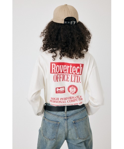MOUSSY(マウジー)の「COMPANY ロングスリーブTシャツ(Tシャツ/カットソー・レディース・ホワイト/ネイビー/杢グレー・FREE)」の17枚目の写真