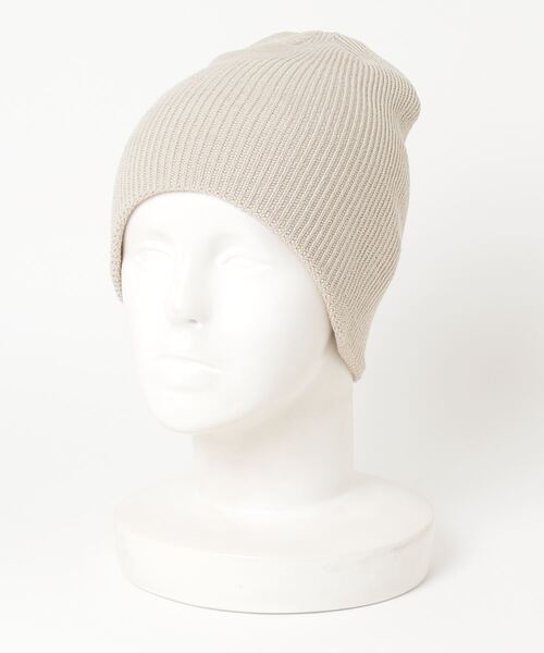 TODAYFUL（トゥデイフル）の「TODAYFUL Summer Knit Beanie 12511017（ニットキャップ/ビーニー・レディース・グレー/オフホワイト/ブラック・FREE）」の4枚目の写真