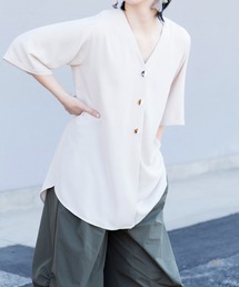 OSMOSIS | 【WEB限定アイテム】ﾊﾞｯｸﾀｯｸﾌﾞﾗｳｽ(シャツ/ブラウス)