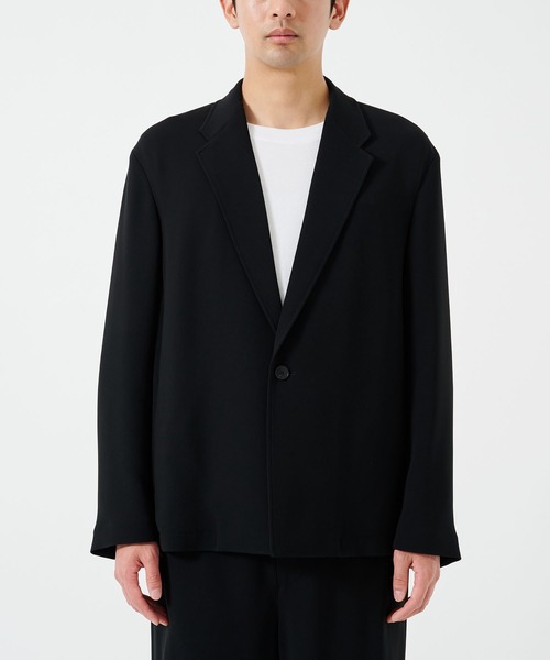 STUDIOUS ブラック テーラードジャケット サイズ1 セール】(STUDIOUS/ステュディオス)ESSENTIAL RELAX JACKET