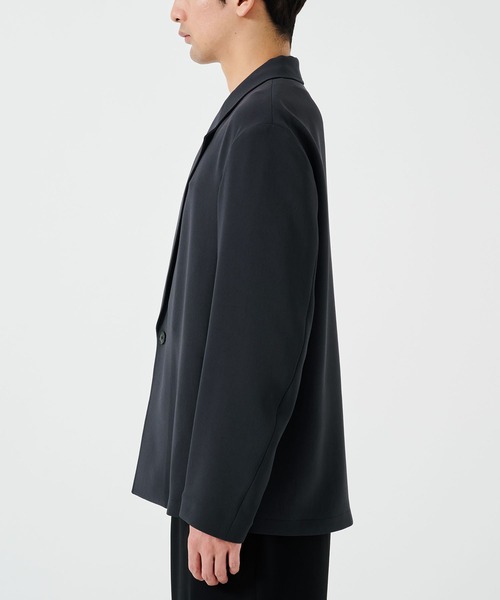 STUDIOUS（ステュディオス）の「(STUDIOUS/ステュディオス)ESSENTIAL RELAX JACKET（テーラードジャケット・メンズ・ブラック/ダークグレー・1/2）」の16枚目の写真