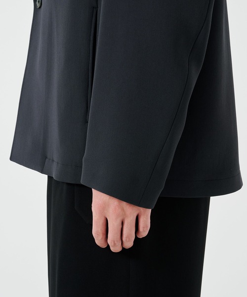 STUDIOUS（ステュディオス）の「(STUDIOUS/ステュディオス)ESSENTIAL RELAX JACKET（テーラードジャケット・メンズ・ブラック/ダークグレー・1/2）」の12枚目の写真