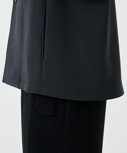 STUDIOUS（ステュディオス）の「(STUDIOUS/ステュディオス)ESSENTIAL RELAX JACKET（テーラードジャケット・メンズ・ブラック/ダークグレー・1/2）」の11枚目の写真