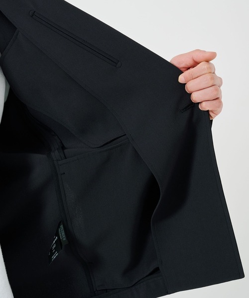 STUDIOUS（ステュディオス）の「(STUDIOUS/ステュディオス)ESSENTIAL RELAX JACKET（テーラードジャケット・メンズ・ブラック/ダークグレー・1/2）」の6枚目の写真