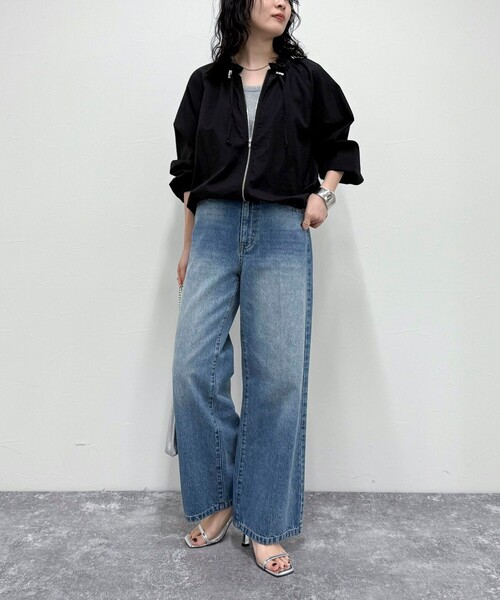 fredy emue（フレディエミュ）の「シアーフリルカラーZIP