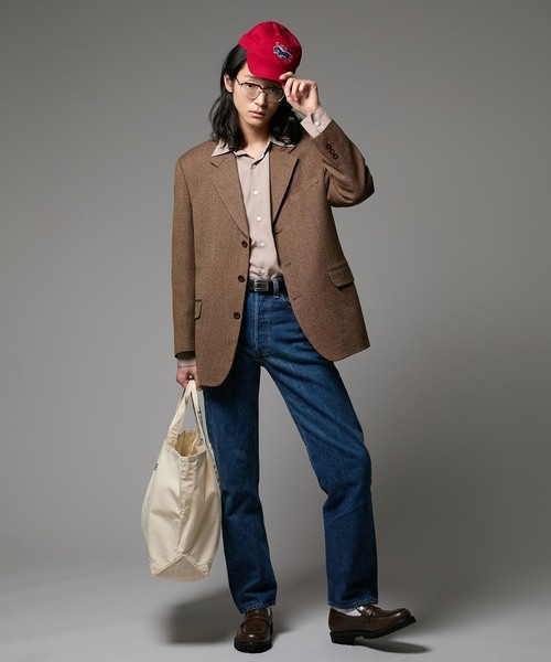 B.C STOCK（ベーセーストック）の「【モデルEIJI】別注 ホース エンブロイダリーキャップ（キャップ・メンズ・ブルー系その他/レッド/ブラック・FREE）」の18枚目の写真