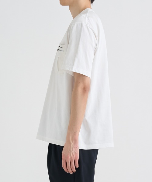 WHITE MOUNTAINEERING(ホワイトマウンテニアリング)の「【White Mountaineering / ホワイトマウンテニアリング】ZIP POCKET T-SHIRT(Tシャツ/カットソー・メンズ・ホワイト/ブラック・1/2/3)」の19枚目の写真