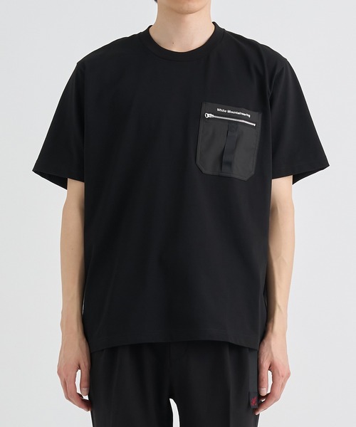 WHITE MOUNTAINEERING(ホワイトマウンテニアリング)の「【White Mountaineering / ホワイトマウンテニアリング】ZIP POCKET T-SHIRT(Tシャツ/カットソー・メンズ・ホワイト/ブラック・1/2/3)」の11枚目の写真