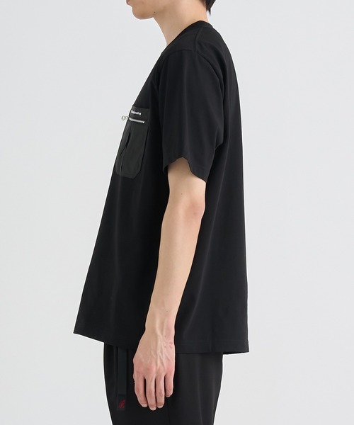 WHITE MOUNTAINEERING(ホワイトマウンテニアリング)の「【White Mountaineering / ホワイトマウンテニアリング】ZIP POCKET T-SHIRT(Tシャツ/カットソー・メンズ・ホワイト/ブラック・1/2/3)」の10枚目の写真